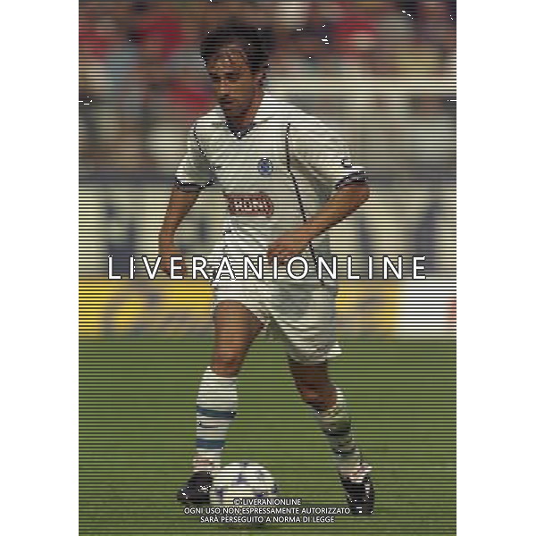 15-09-1999 COMO-COPPA ITALIA COMO NAPOLI 1-2 NELLA FOTO FRANCESCO TURRINI AG ALDO LIVERANI SAS
