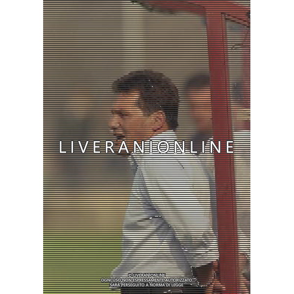 15-09-1999 COMO-COPPA ITALIA COMO NAPOLI 1-2 NELLA FOTO WALTER NOVELLINO ALLENATORE NAPOLI AG ALDO LIVERANI SAS