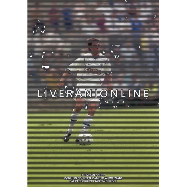 15-09-1999 COMO-COPPA ITALIA COMO NAPOLI 1-2 NELLA FOTO MASSIMO ODDO AG ALDO LIVERANI SAS