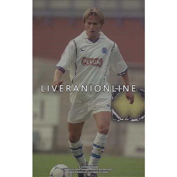 15-09-1999 COMO-COPPA ITALIA COMO NAPOLI 1-2 NELLA FOTO STEINAR NIELSEN AG ALDO LIVERANI SAS