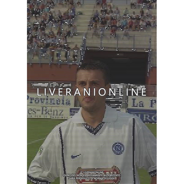 15-09-1999 COMO-COPPA ITALIA COMO NAPOLI 1-2 NELLA FOTO ANSELMO ROBBIATI AG ALDO LIVERANI SAS