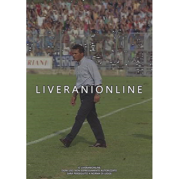 15-09-1999 COMO-COPPA ITALIA COMO NAPOLI 1-2 NELLA FOTO WALTER NOVELLINO ALLENATORE NAPOLI AG ALDO LIVERANI SAS