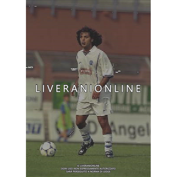 15-09-1999 COMO-COPPA ITALIA COMO NAPOLI 1-2 NELLA FOTO SALVATORE MICELI AG ALDO LIVERANI SAS