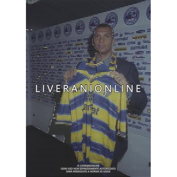 1999- PARMA PRESENTAZIONE DEL NUOVO GIOCATORE MARCIO AMOROSO NELLA FOTO MARCIO AMOROSO AG ALDO LIVERANI SAS