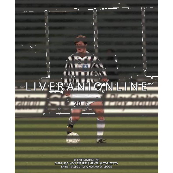 27-10-1998 TORINO-COPPA ITALIA JUVENTUS VENEZIA 1-1 NELLA FOTO ALESSIO TACCHINARDI AG ALDO LIVERANI SAS