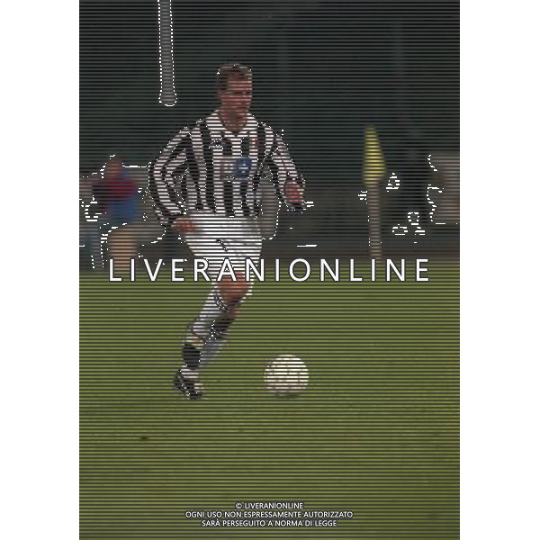 27-10-1998 TORINO-COPPA ITALIA JUVENTUS VENEZIA 1-1 NELLA FOTO GIANLUCA PESSOTTO AG ALDO LIVERANI SAS