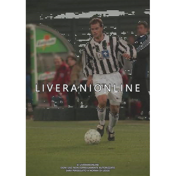 27-10-1998 TORINO-COPPA ITALIA JUVENTUS VENEZIA 1-1 NELLA FOTO GIANLUCA PESSOTTO AG ALDO LIVERANI SAS