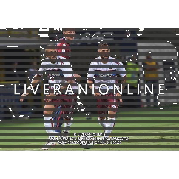 Bologna - Cittadella Coppa Italia Tim Cup 12 agosto 2017 nella foto Gianluca Litteri e Manuel Iori ©Optimafoto/AGENZIA ALDO LIVERANI SAS