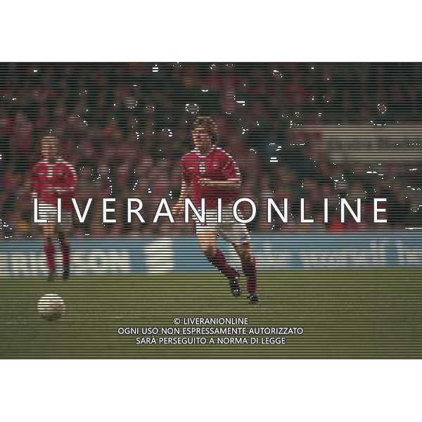 27-03-1999 COPENAGHEN-QUALIFICAZIONI EUROPEI PARKEN STADIUM DANIMARCA ITALIA 1-2 NELLA FOTO THOMAS HELVEG AG ALDO LIVERANI SAS 