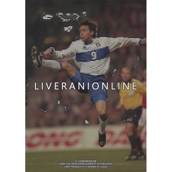 27-03-1999 COPENAGHEN-QUALIFICAZIONI EUROPEI PARKEN STADIUM DANIMARCA ITALIA 1-2 NELLA FOTO FILIPPO NESTA AG ALDO LIVERANI SAS 