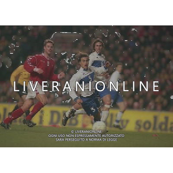 27-03-1999 COPENAGHEN-QUALIFICAZIONI EUROPEI PARKEN STADIUM DANIMARCA ITALIA 1-2 NELLA FOTO FABIO CANNAVARO AG ALDO LIVERANI SAS 