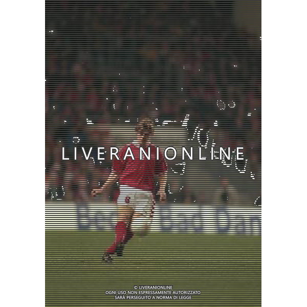 27-03-1999 COPENAGHEN-QUALIFICAZIONI EUROPEI PARKEN STADIUM DANIMARCA ITALIA 1-2 NELLA FOTO THOMAS HELVEG AG ALDO LIVERANI SAS 