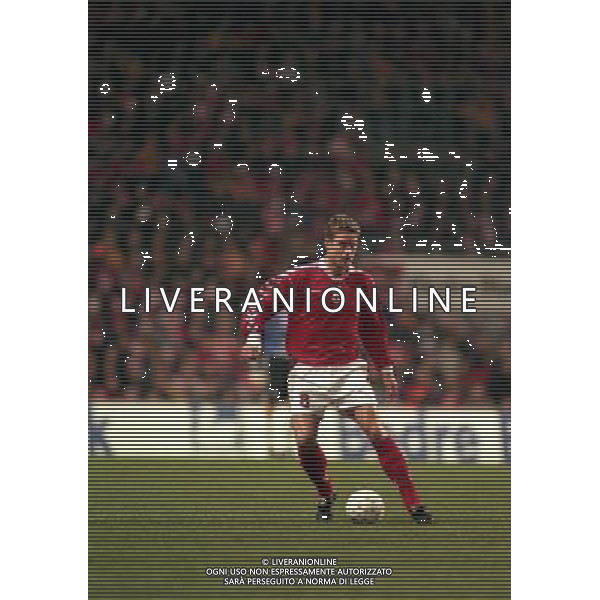 27-03-1999 COPENAGHEN-QUALIFICAZIONI EUROPEI PARKEN STADIUM DANIMARCA ITALIA 1-2 NELLA FOTO CLAUS THOMSEN AG ALDO LIVERANI SAS 