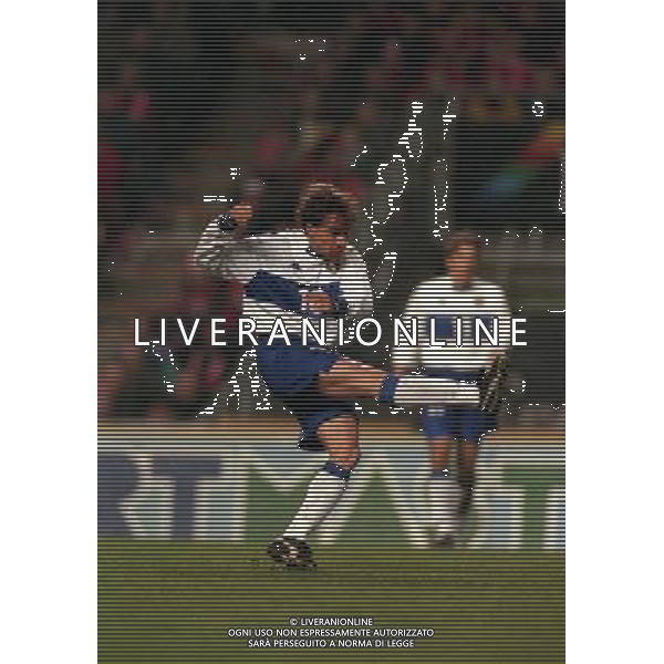 27-03-1999 COPENAGHEN-QUALIFICAZIONI EUROPEI PARKEN STADIUM DANIMARCA ITALIA 1-2 NELLA FOTO ENRICO CHIESA AG ALDO LIVERANI SAS 