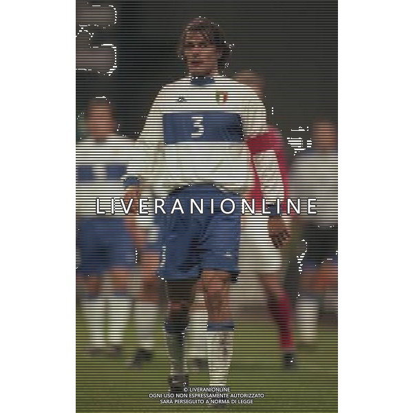 27-03-1999 COPENAGHEN-QUALIFICAZIONI EUROPEI PARKEN STADIUM DANIMARCA ITALIA 1-2 NELLA FOTO PAOLO MALDINI AG ALDO LIVERANI SAS 