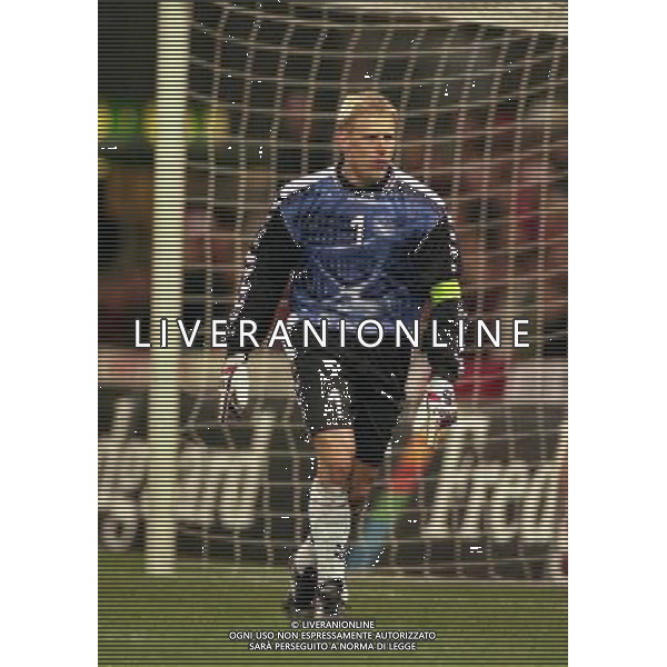 27-03-1999 COPENAGHEN-QUALIFICAZIONI EUROPEI PARKEN STADIUM DANIMARCA ITALIA 1-2 NELLA FOTO PETER SCHMEICHEL AG ALDO LIVERANI SAS 