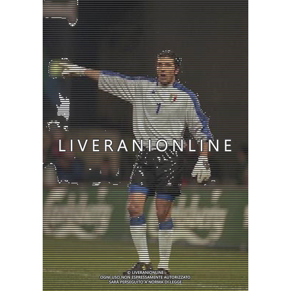 27-03-1999 COPENAGHEN-QUALIFICAZIONI EUROPEI PARKEN STADIUM DANIMARCA ITALIA 1-2 NELLA FOTO GIANLUIGI BUFFON AG ALDO LIVERANI SAS 