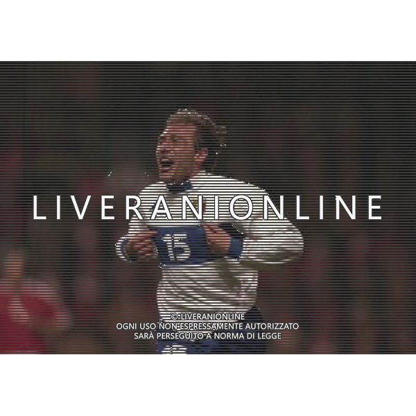 27-03-1999 COPENAGHEN-QUALIFICAZIONI EUROPEI PARKEN STADIUM DANIMARCA ITALIA 1-2 NELLA FOTO ANTONIO CONTE AG ALDO LIVERANI SAS