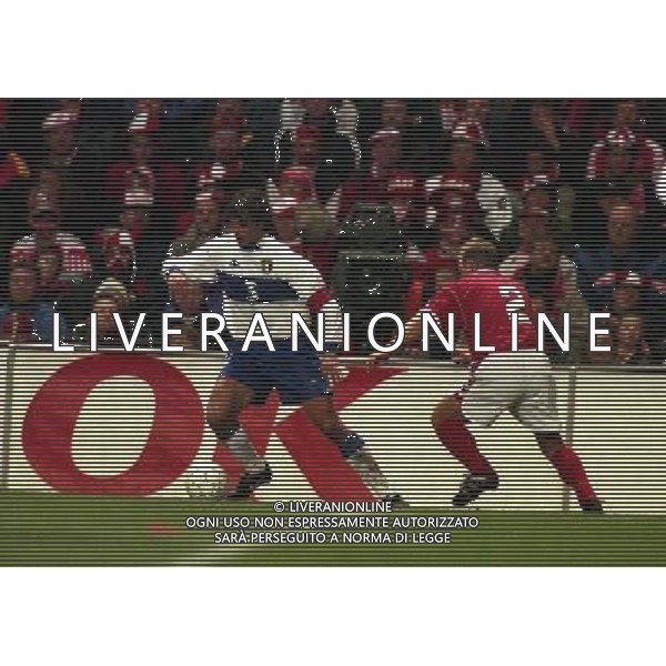 27-03-1999 COPENAGHEN-QUALIFICAZIONI EUROPEI PARKEN STADIUM DANIMARCA ITALIA 1-2 NELLA FOTO PAOLO MALDINI AG ALDO LIVERANI SAS 