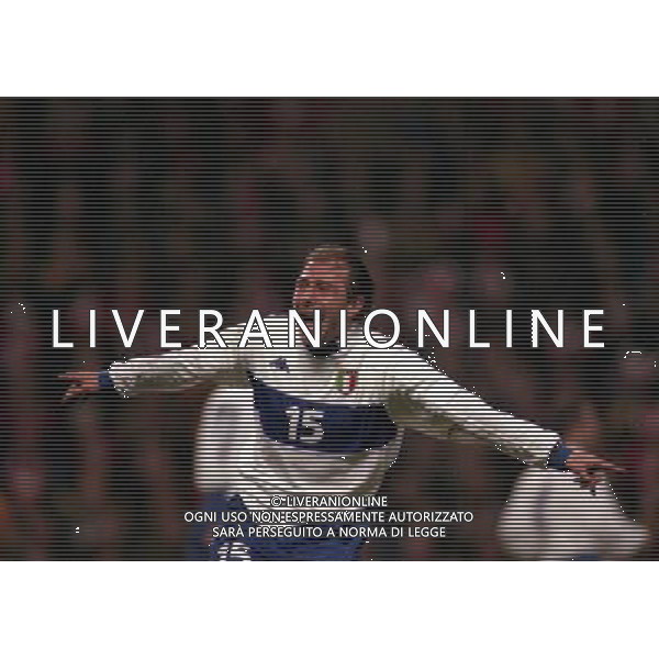 27-03-1999 COPENAGHEN-QUALIFICAZIONI EUROPEI PARKEN STADIUM DANIMARCA ITALIA 1-2 NELLA FOTO ANTONIO CONTE AG ALDO LIVERANI SAS