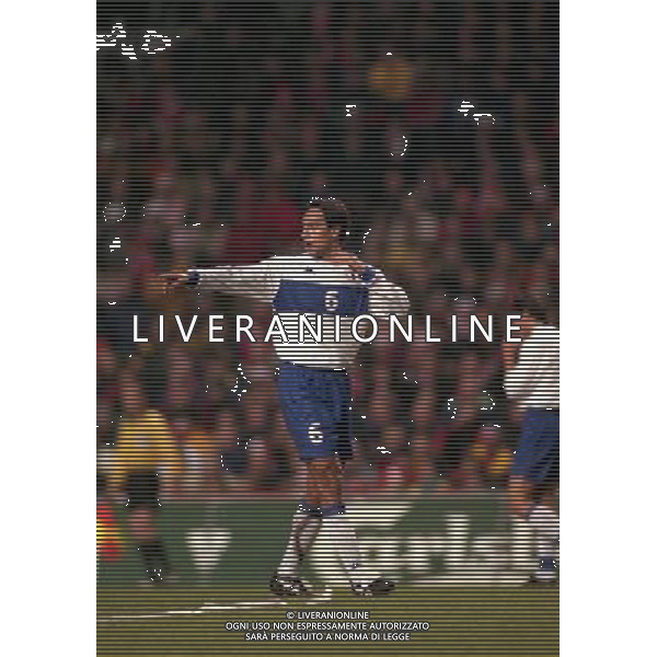 27-03-1999 COPENAGHEN-QUALIFICAZIONI EUROPEI PARKEN STADIUM DANIMARCA ITALIA 1-2 NELLA FOTO ALESSANDRO NESTA AG ALDO LIVERANI SAS 