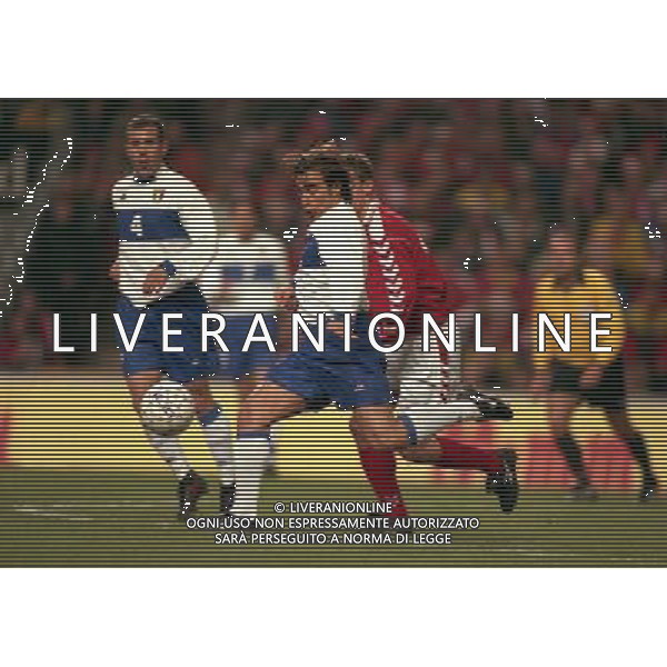 27-03-1999 COPENAGHEN-QUALIFICAZIONI EUROPEI PARKEN STADIUM DANIMARCA ITALIA 1-2 NELLA FOTO FABIO CANNAVARO AG ALDO LIVERANI SAS 