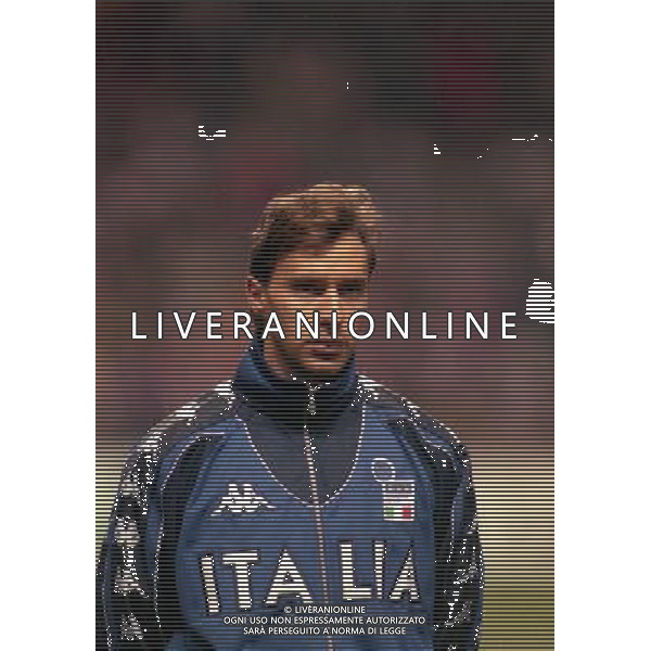 27-03-1999 COPENAGHEN-QUALIFICAZIONI EUROPEI PARKEN STADIUM DANIMARCA ITALIA 1-2 NELLA FOTO ENRICO CHIESA AG ALDO LIVERANI SAS 