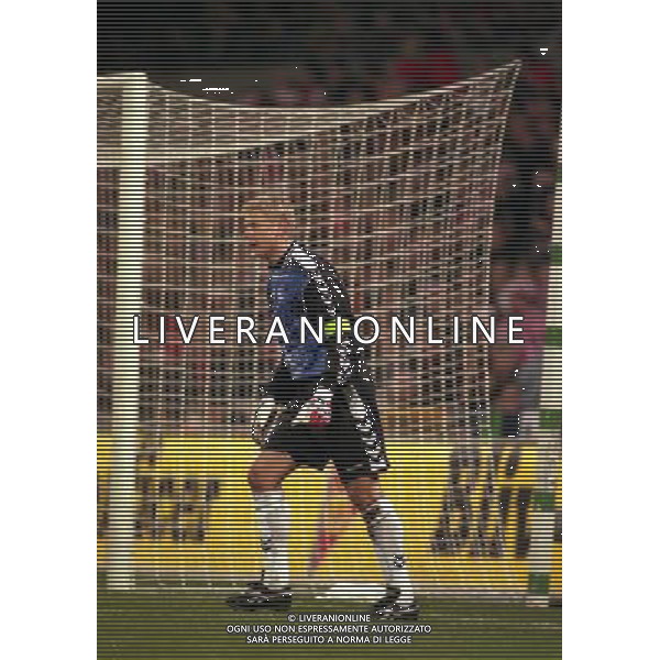 27-03-1999 COPENAGHEN-QUALIFICAZIONI EUROPEI PARKEN STADIUM DANIMARCA ITALIA 1-2 NELLA FOTO PETER SCHMEICHEL AG ALDO LIVERANI SAS 