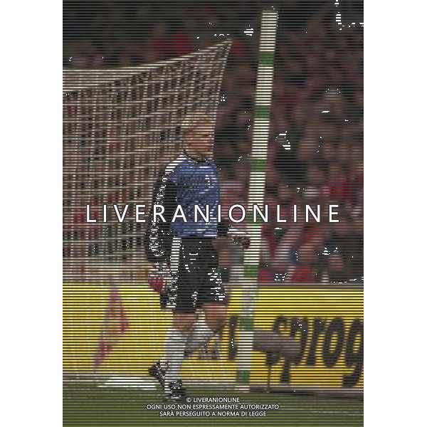 27-03-1999 COPENAGHEN-QUALIFICAZIONI EUROPEI PARKEN STADIUM DANIMARCA ITALIA 1-2 NELLA FOTO PETER SCHMEICHEL AG ALDO LIVERANI SAS