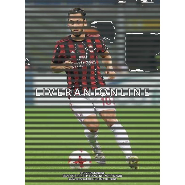 UEFA Europa League 2017/2018 Playoff Andata Milano - 17.03.2017 Milan-Shkendija Nella Foto:calhanoglu /Ph.Vitez-Ag. Aldo Liverani