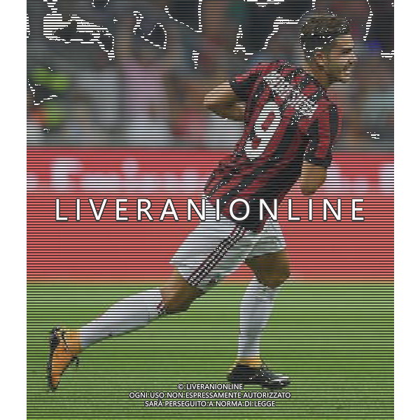 UEFA Europa League 2017/2018 Playoff Andata Milano - 17.03.2017 Milan-Shkendija Nella Foto:Andre Silva /Ph.Vitez-Ag. Aldo Liverani
