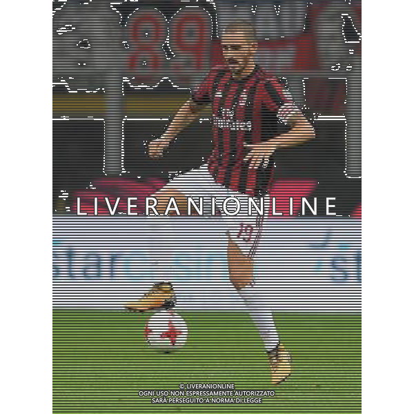 UEFA Europa League 2017/2018 Playoff Andata Milano - 17.03.2017 Milan-Shkendija Nella Foto:Bonucci Leonardo /Ph.Vitez-Ag. Aldo Liverani