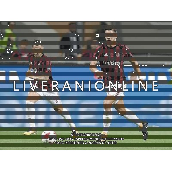 UEFA Europa League 2017/2018 Playoff Andata Milano - 17.03.2017 Milan-Shkendija Nella Foto:Andre Silva /Ph.Vitez-Ag. Aldo Liverani