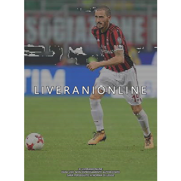 UEFA Europa League 2017/2018 Playoff Andata Milano - 17.03.2017 Milan-Shkendija Nella Foto:Bonucci Leonardo /Ph.Vitez-Ag. Aldo Liverani