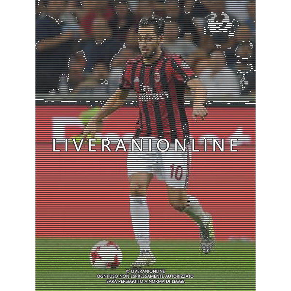 UEFA Europa League 2017/2018 Playoff Andata Milano - 17.03.2017 Milan-Shkendija Nella Foto:Calhanoglu Hakan /Ph.Vitez-Ag. Aldo Liverani