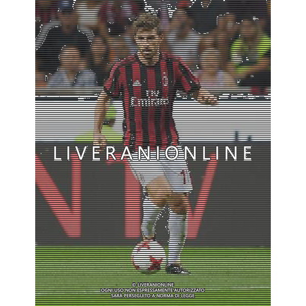 UEFA Europa League 2017/2018 Playoff Andata Milano - 17.03.2017 Milan-Shkendija Nella Foto:Borini Fabio /Ph.Vitez-Ag. Aldo Liverani