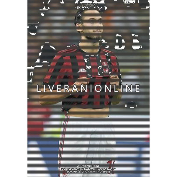 UEFA Europa League 2017/2018 Playoff Andata Milano - 17.03.2017 Milan-Shkendija Nella Foto:Calhanoglu Hakan /Ph.Vitez-Ag. Aldo Liverani