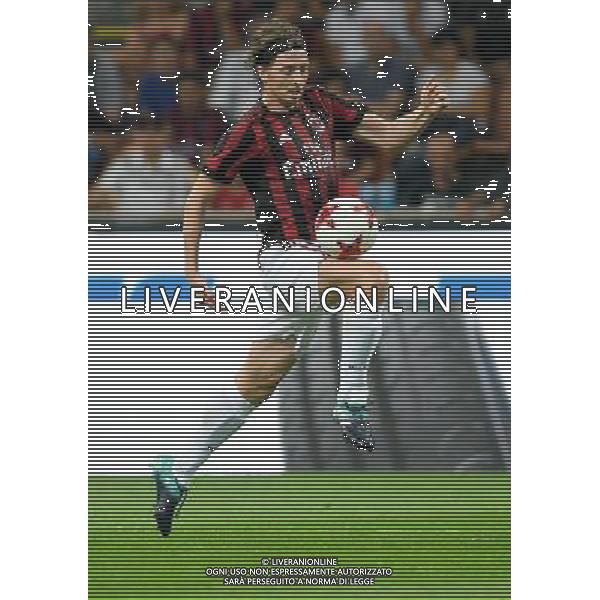 UEFA Europa League 2017/2018 Playoff Andata Milano - 17.03.2017 Milan-Shkendija Nella Foto:Montolivo Riccardo /Ph.Vitez-Ag. Aldo Liverani