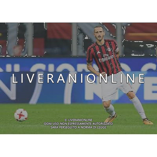 UEFA Europa League 2017/2018 Playoff Andata Milano - 17.03.2017 Milan-Shkendija Nella Foto:Bonucci Leonardo /Ph.Vitez-Ag. Aldo Liverani