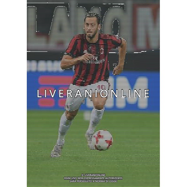 UEFA Europa League 2017/2018 Playoff Andata Milano - 17.03.2017 Milan-Shkendija Nella Foto:Calhanoglu Hakan /Ph.Vitez-Ag. Aldo Liverani