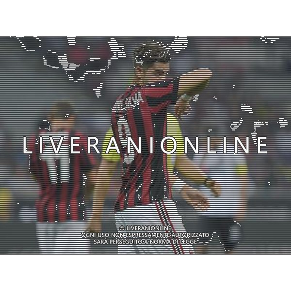UEFA Europa League 2017/2018 Playoff Andata Milano - 17.03.2017 Milan-Shkendija Nella Foto:Andre Silva /Ph.Vitez-Ag. Aldo Liverani