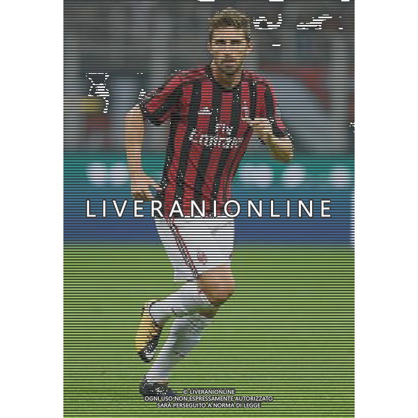 UEFA Europa League 2017/2018 Playoff Andata Milano - 17.03.2017 Milan-Shkendija Nella Foto:Borini Fabio /Ph.Vitez-Ag. Aldo Liverani