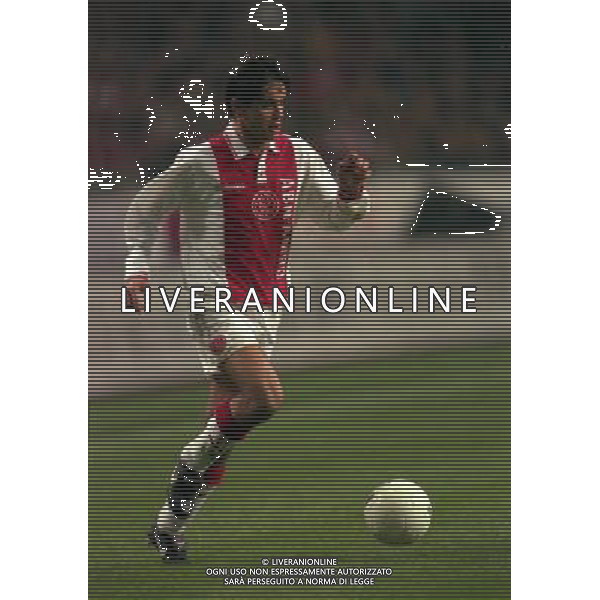 21-10-1997 AMSTERDAM- COPPA UEFA AJAX UDINESE 1-0 NELLA FOTO DANI AG ALDO LIVERANI SAS