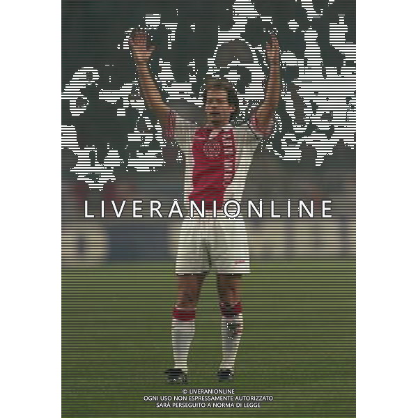 21-10-1997 AMSTERDAM- COPPA UEFA AJAX UDINESE 1-0 NELLA FOTO DANNY BLIND AG ALDO LIVERANI SAS