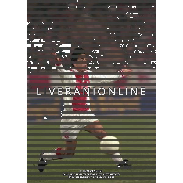 21-10-1997 AMSTERDAM- COPPA UEFA AJAX UDINESE 1-0 NELLA FOTO DANI AG ALDO LIVERANI SAS