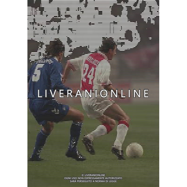 21-10-1997 AMSTERDAM- COPPA UEFA AJAX UDINESE 1-0 NELLA FOTO Shota Arveladze AG ALDO LIVERANI SAS