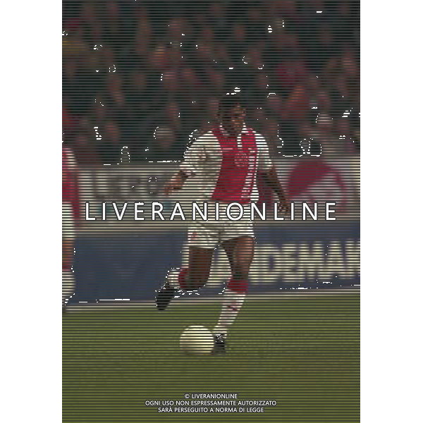 21-10-1997 AMSTERDAM- COPPA UEFA AJAX UDINESE 1-0 NELLA FOTO SUNDAY OLISEH AG ALDO LIVERANI SAS