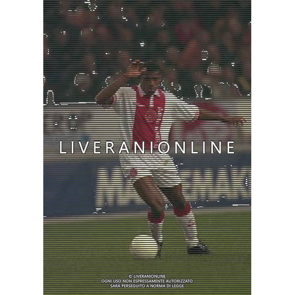 21-10-1997 AMSTERDAM- COPPA UEFA AJAX UDINESE 1-0 NELLA FOTO SUNDAY OLISEH AG ALDO LIVERANI SAS