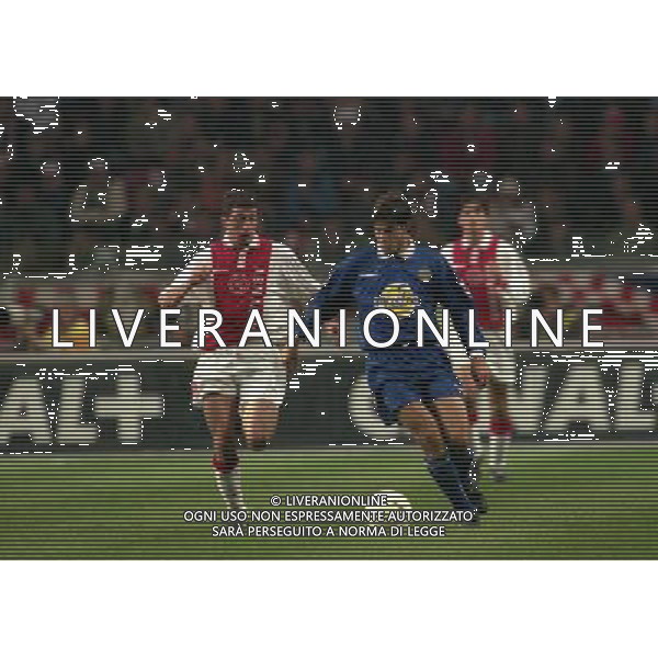 21-10-1997 AMSTERDAM- COPPA UEFA AJAX UDINESE 1-0 NELLA FOTO Shota Arveladze E GIULIANO GIANNICHEDDA AG ALDO LIVERANI SAS