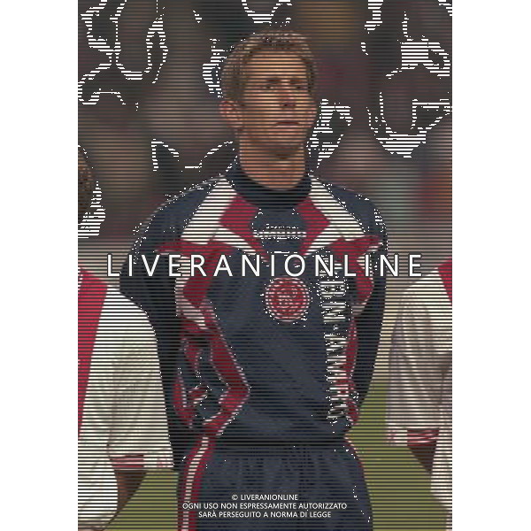 21-10-1997 AMSTERDAM- COPPA UEFA AJAX UDINESE 1-0 NELLA FOTO Edwin van der Sar AG ALDO LIVERANI SAS